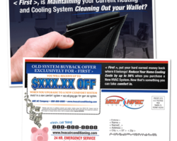 8.8 x 5.5 System Buyback Post Card Sample Post Card