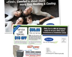 8.5 x 5.5 General Cooling Postcard
