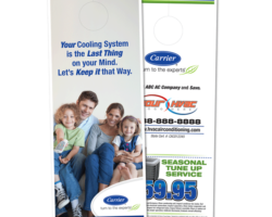 4.25 x 11 Doorhanger, with Tune Up Offer Coupon